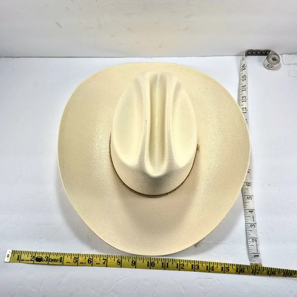 NWOT Remington 50X "Arma tu Instinto" Vented Straw Cowboy Hat Vented Cowboy - Picture 11 of 16